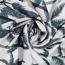 Hibiscus Print On Royal Georgette SS22L RGPL41