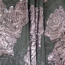 Organza Jacquard OJ-149 (All Black)