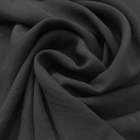 French Rayon Black 80 GSM Dyed Fabric