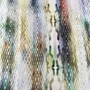 Multi Colour Snake Skin Print On Twill Satin (PA03C#2) TSPS41