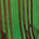 Red & Green Stripes On Poly Taffeta