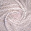 Classic (Black) Polka Dots Print On Twill Satin (SS24) TSPS20