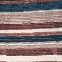 Rug Brown & Green Print On Twill Satin (PA13C#1) TSPS48