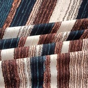 Rug Brown & Green Print On Twill Satin (PA13C#1) TSPS48