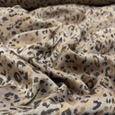 Leopard Foil Fabric
