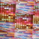 Bricks And More Print On Dutchess Satin S23 DSPS4