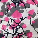Paint Splash Print On Dutchess Satin S23-DSPS9