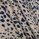 Chrome Satin Animal Skin Print Fabric SS22N CSPB02