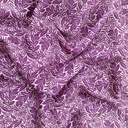 Marroon Leaf Print On Twill Satin (SS24) TSPS12
