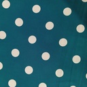 Polka Dot Print On Poly Satin (SS25) FFFS27