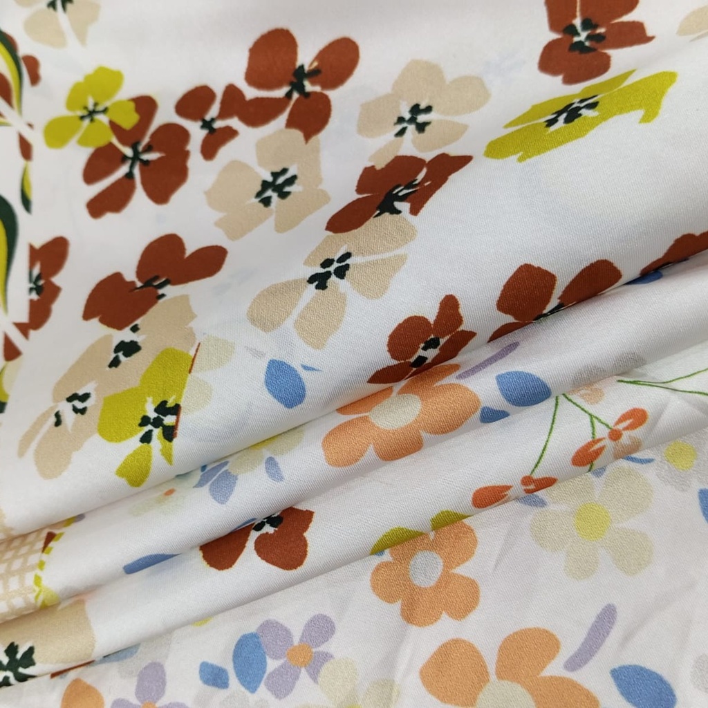 Artwork Print On Korean Satin SS22L KSPL06