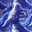 Thunder Marble Print On Korean Satin SS22A KSPA05