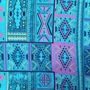 Bohemian Pink Print On Korean Satin S23 KSPS28