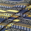 Bohemian Print On Korean Satin S23 KSPS29