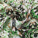 Missoni Green Print On Korean Satin S23 KSPS71