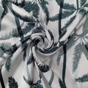Palm Tree Print On Korean Satin SS22L-KSPL41