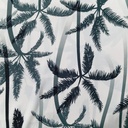 Palm Tree Print On Korean Satin SS22L-KSPL41