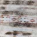 Red & White Colour Snake Skin Print On Korean Satin SS2N KSPB75