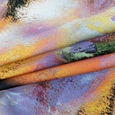 Abstract Print On Habutai Satin S24 HSPS14