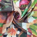 Window Floral Print On Flat Chiffon FCPS150