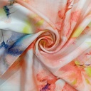 Bella Tie Dye Print On Korean Satin SS22A KSPA03