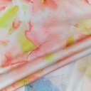 Bella Tie Dye Print On Korean Satin SS22A KSPA03