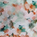 Brush Art Print On Korean Satin SS22L KSPL05