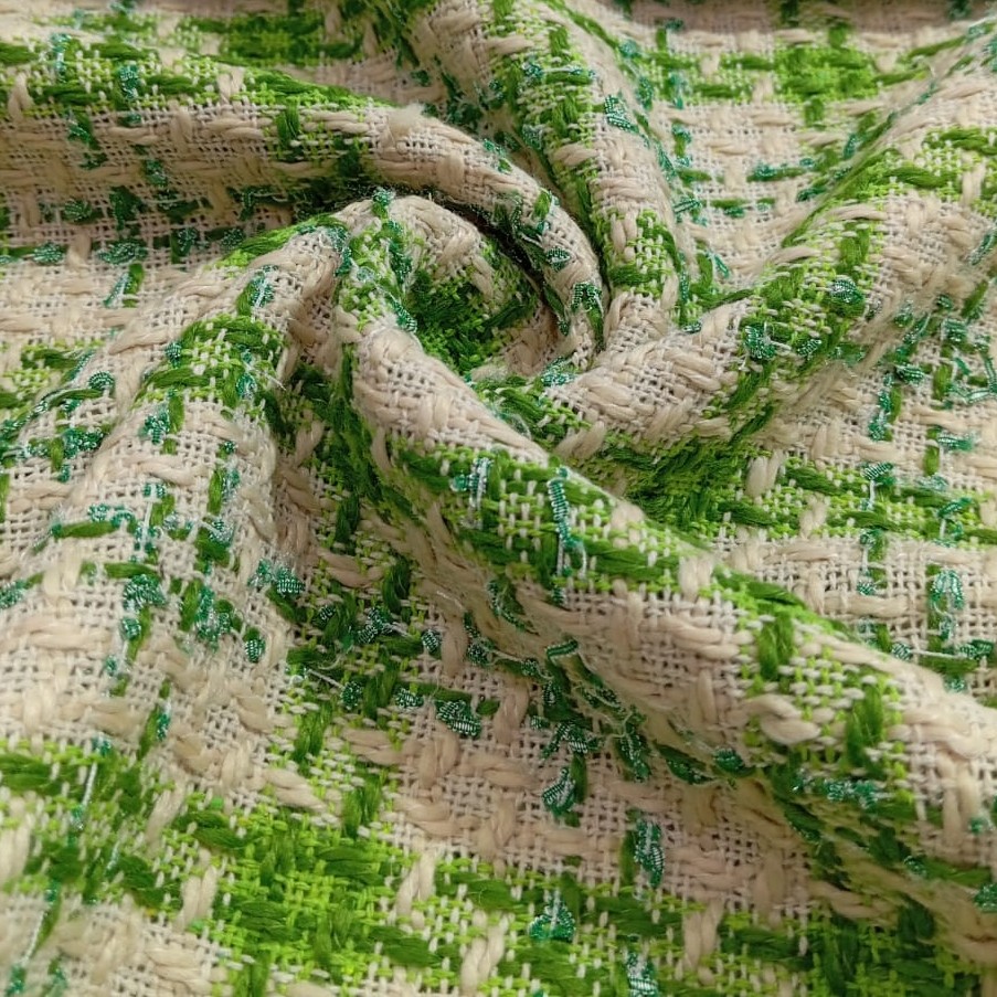 AGT-HNL-43 (Off White Green) Tweed