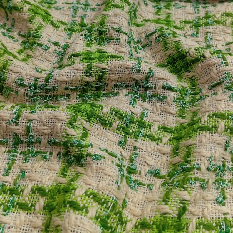 AGT-HNL-43 (Off White Green) Tweed