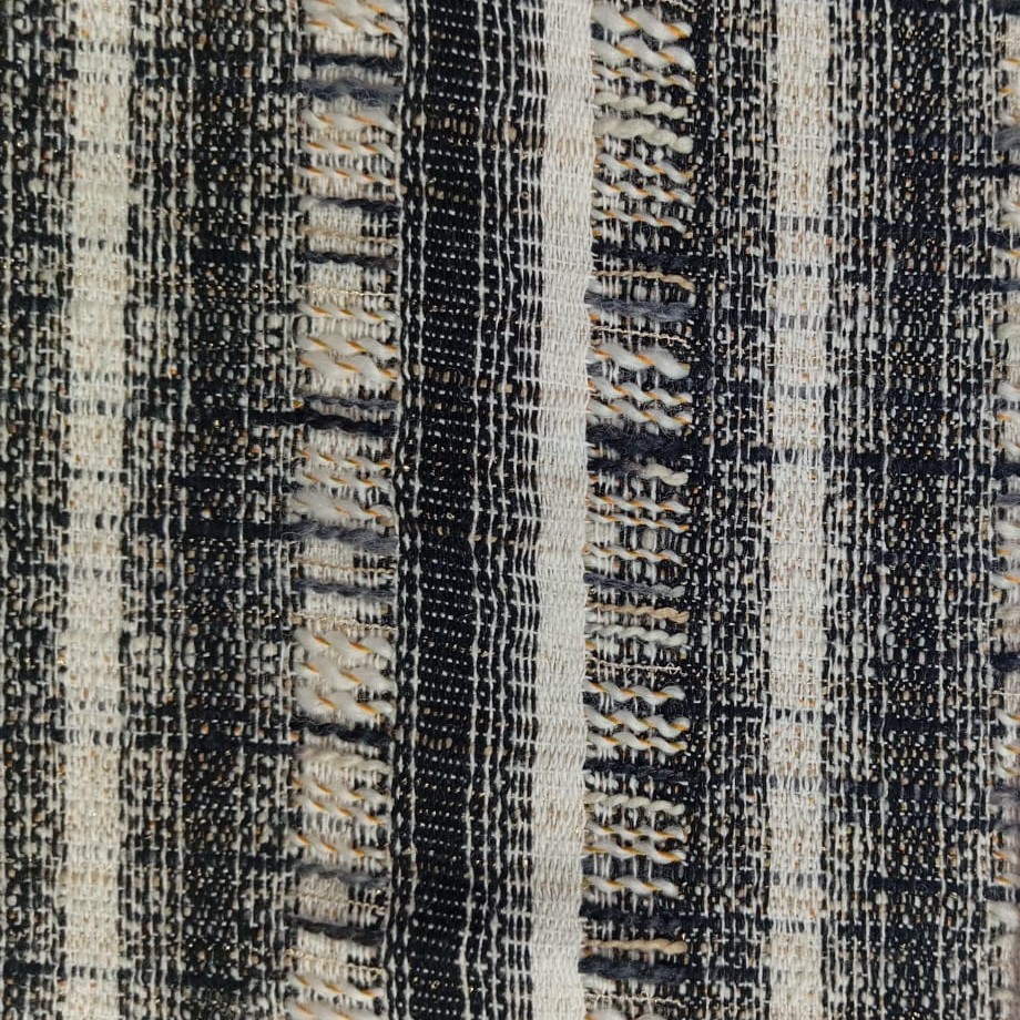 AGT-HNL-48 (Chandelier Grey White Black) Tweed