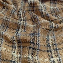 AGT-HNL-52 (Beige Grey Checks) Tweed