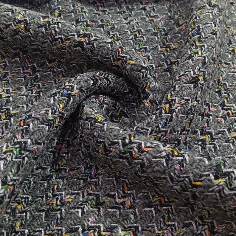 AGT-HNL-59 (Grey Zigzag) Tweed