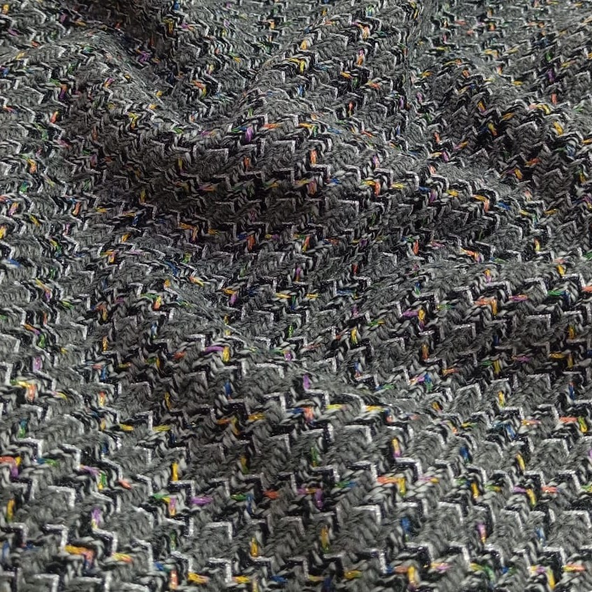 AGT-HNL-59 (Grey Zigzag) Tweed