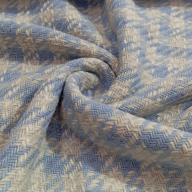 AGT-HNL-64 (Blue Houndstooth) Tweed