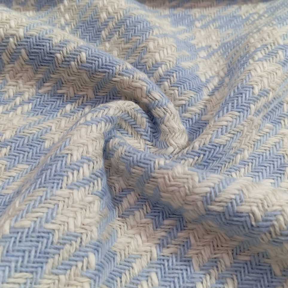 AGT-HNL-64 (Blue Houndstooth) Tweed