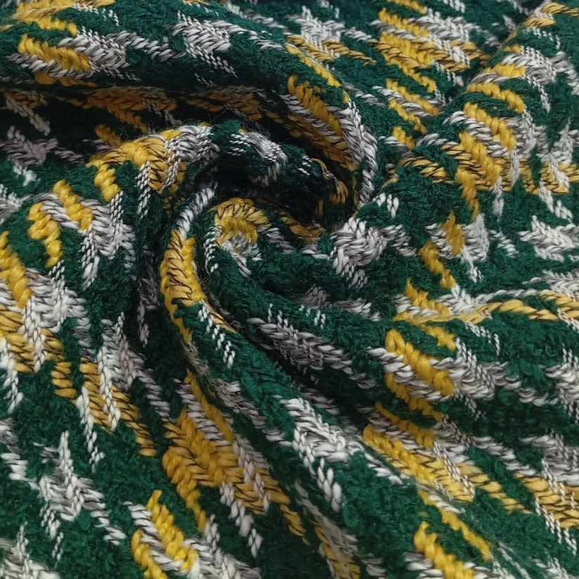 AGT-HNL-73 (Green Yellow Grey) Tweed