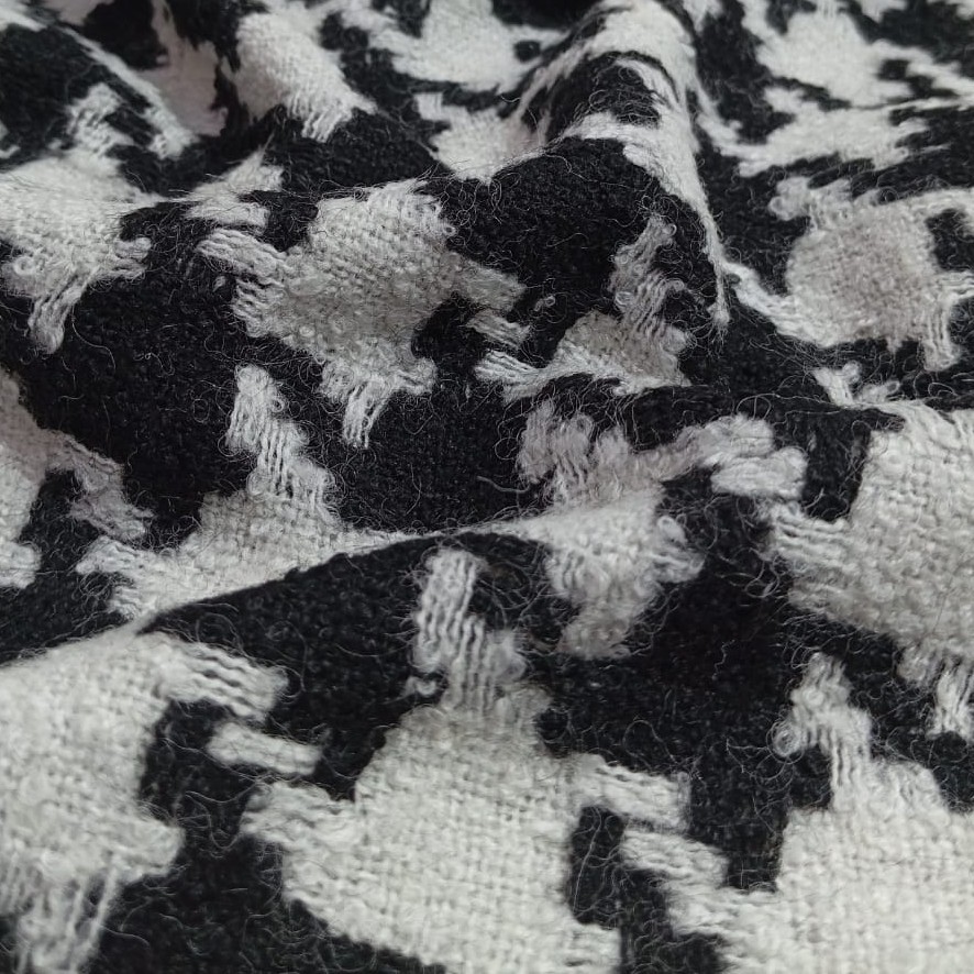 AGT-HNL-49 (Blue Big Houndstooth) Tweed