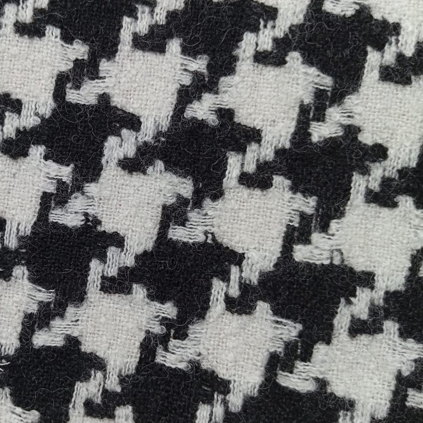 AGT-HNL-49 (Blue Big Houndstooth) Tweed