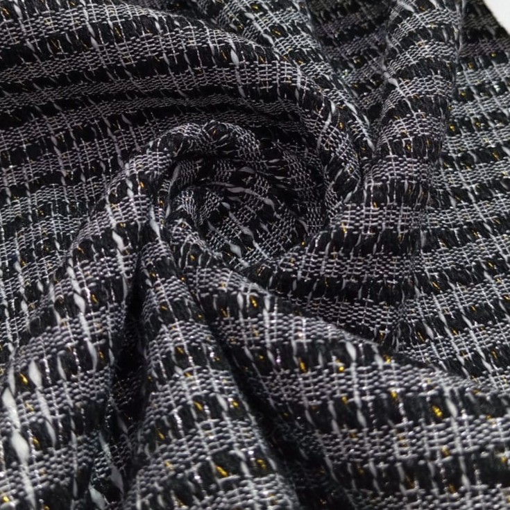 AGT-HNL-54 (Grey Silver Black) Tweed