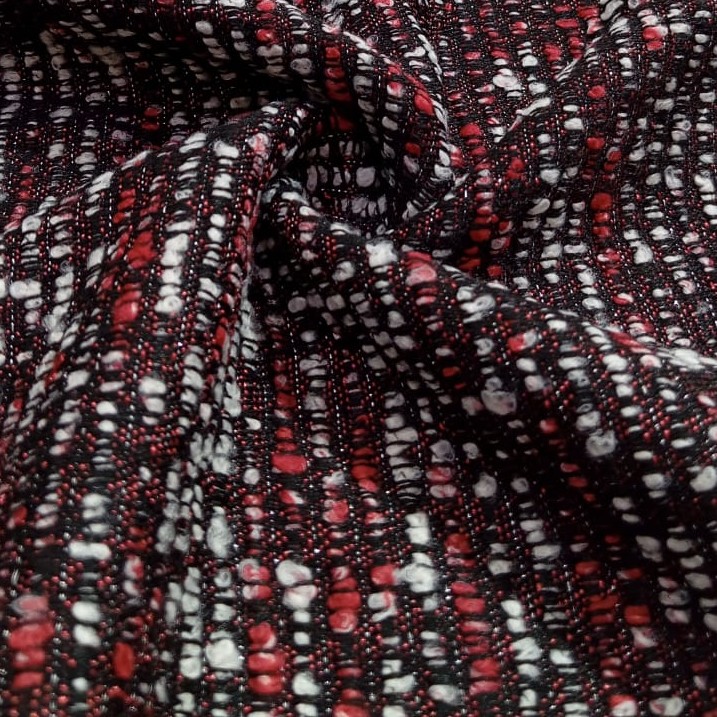 AGT-HNL-51 (Black White Drops) Tweed