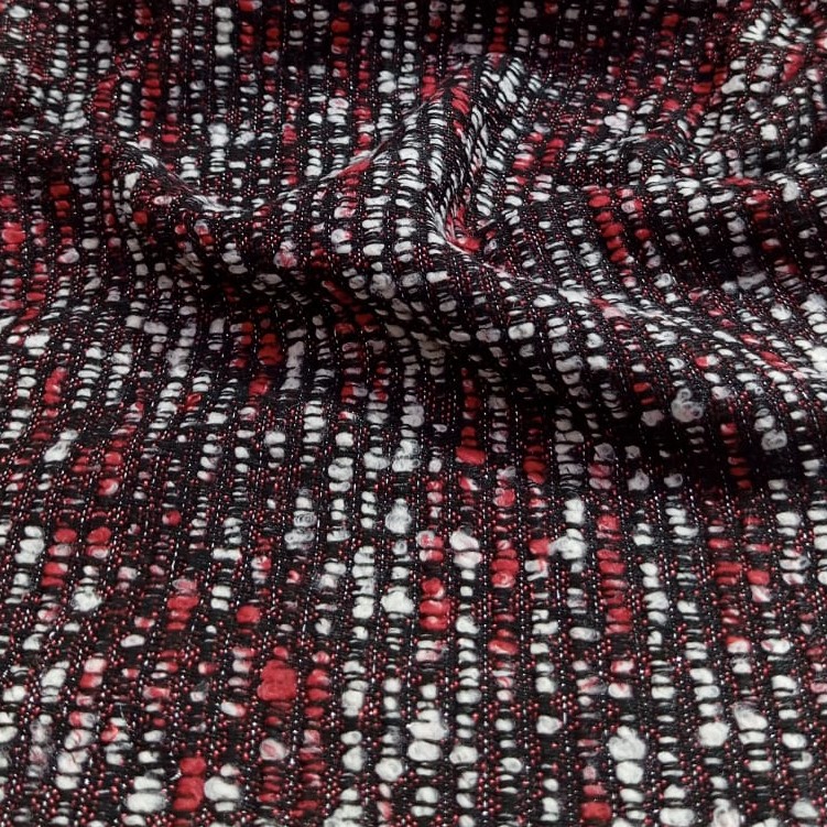 AGT-HNL-51 (Black White Drops) Tweed