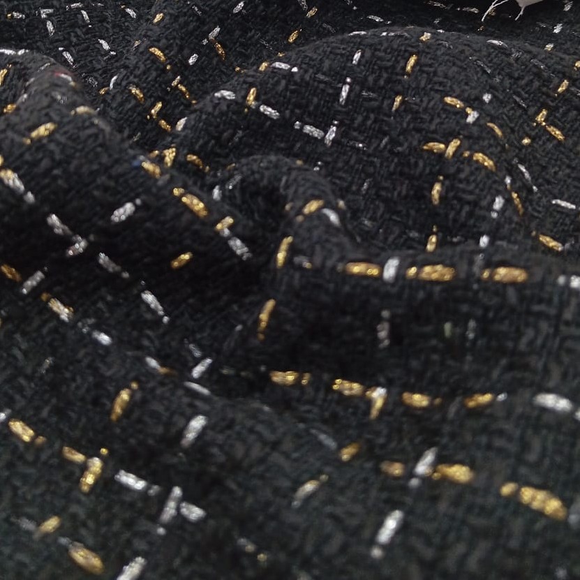 AGT-HNL-80 (Black Silver Gold) Tweed