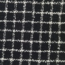 AGT-HNL-83 (White Squares Black Gold Lurex) Tweed
