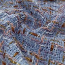 AGT-HNL-90 (Blue Pastel Lurex) Tweed