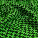 AGT-HNL-11 (Green Black Houndstooth) Tweed