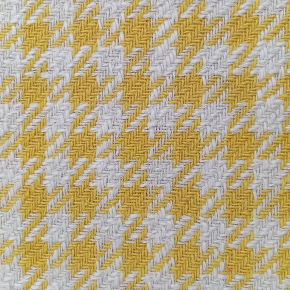 AGT-HNL-65 (Yellow Houndstooth) Tweed