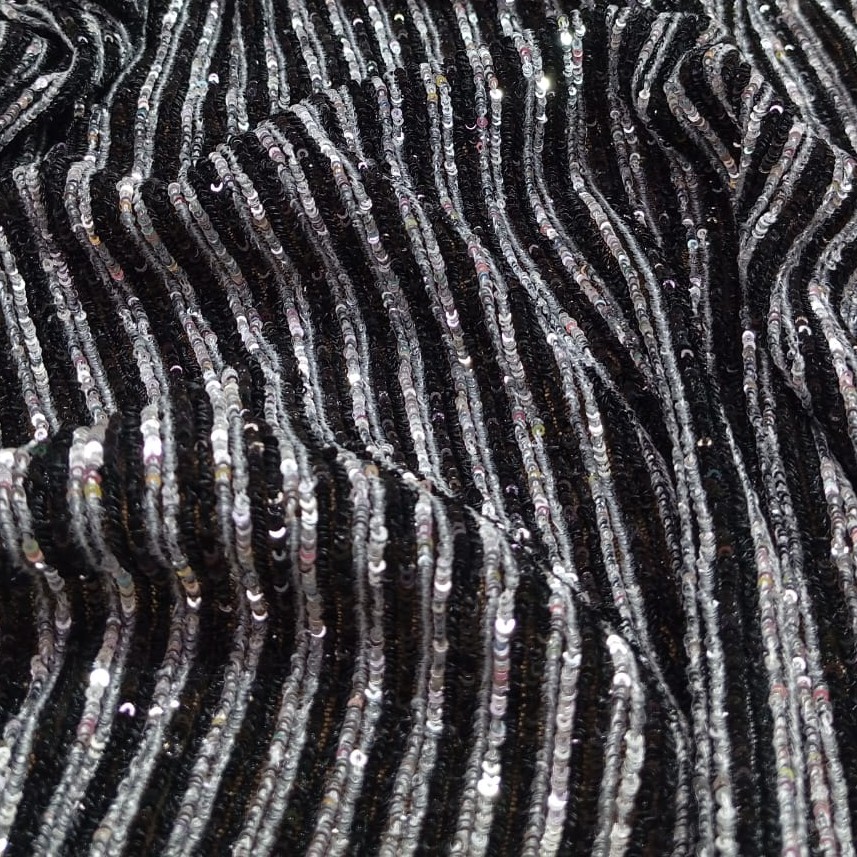 MM Sequins (Black Silver)