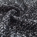 AGT-HNL-72 (B/W Abstract Lurex) Tweed