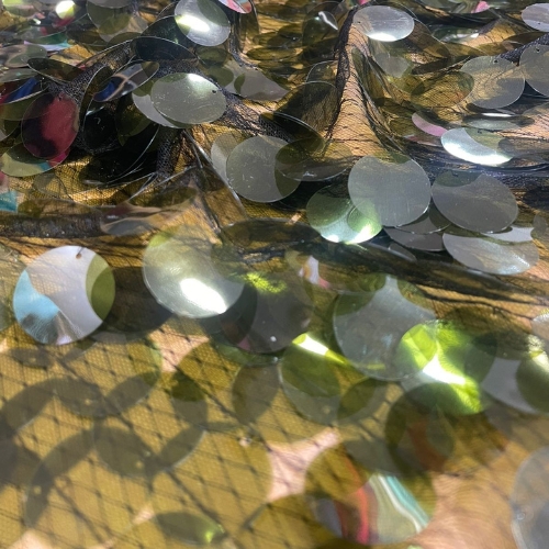 Gola Sequins (Green Big)