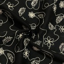 Luxury Tweed (Cutdana Tropical Black)